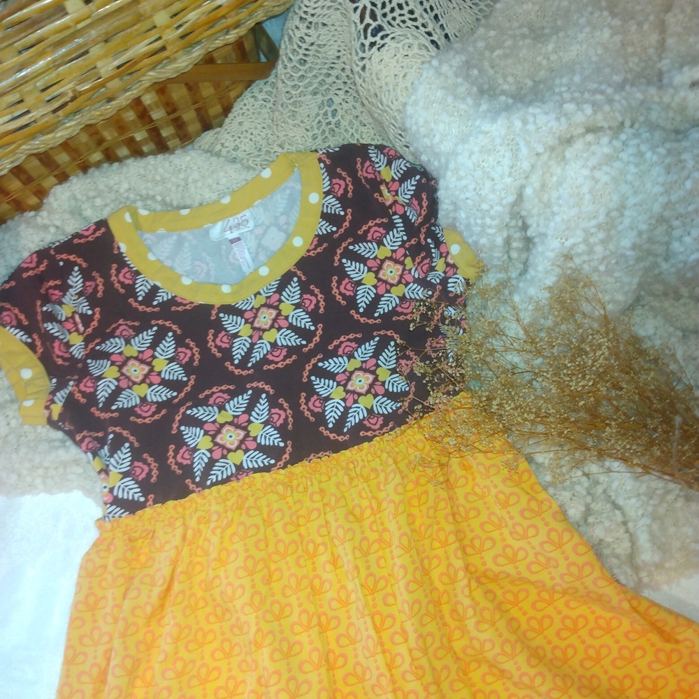 Matilda Jane Red Casual Cuffed Sleeve Sundress - Picture 5 of 8